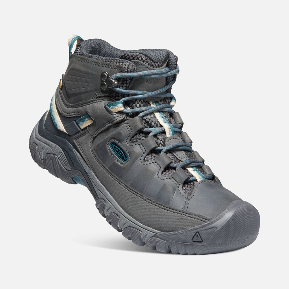 Keen Laarzen Dames Donker Grijs - Targhee Iii Waterproof Mid - 18534-JVND